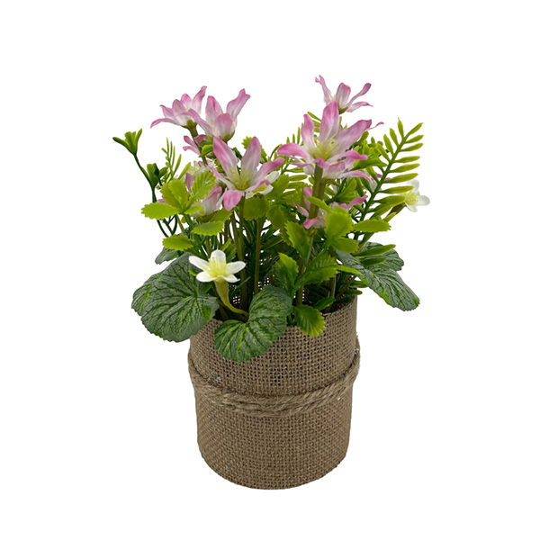 Fisch Seide Hanf Kleine Blumen