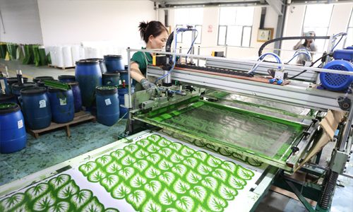 Sérigraphie fournisseurs de fausses fleurs